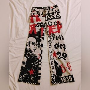 Dolls Kill graphic jeans